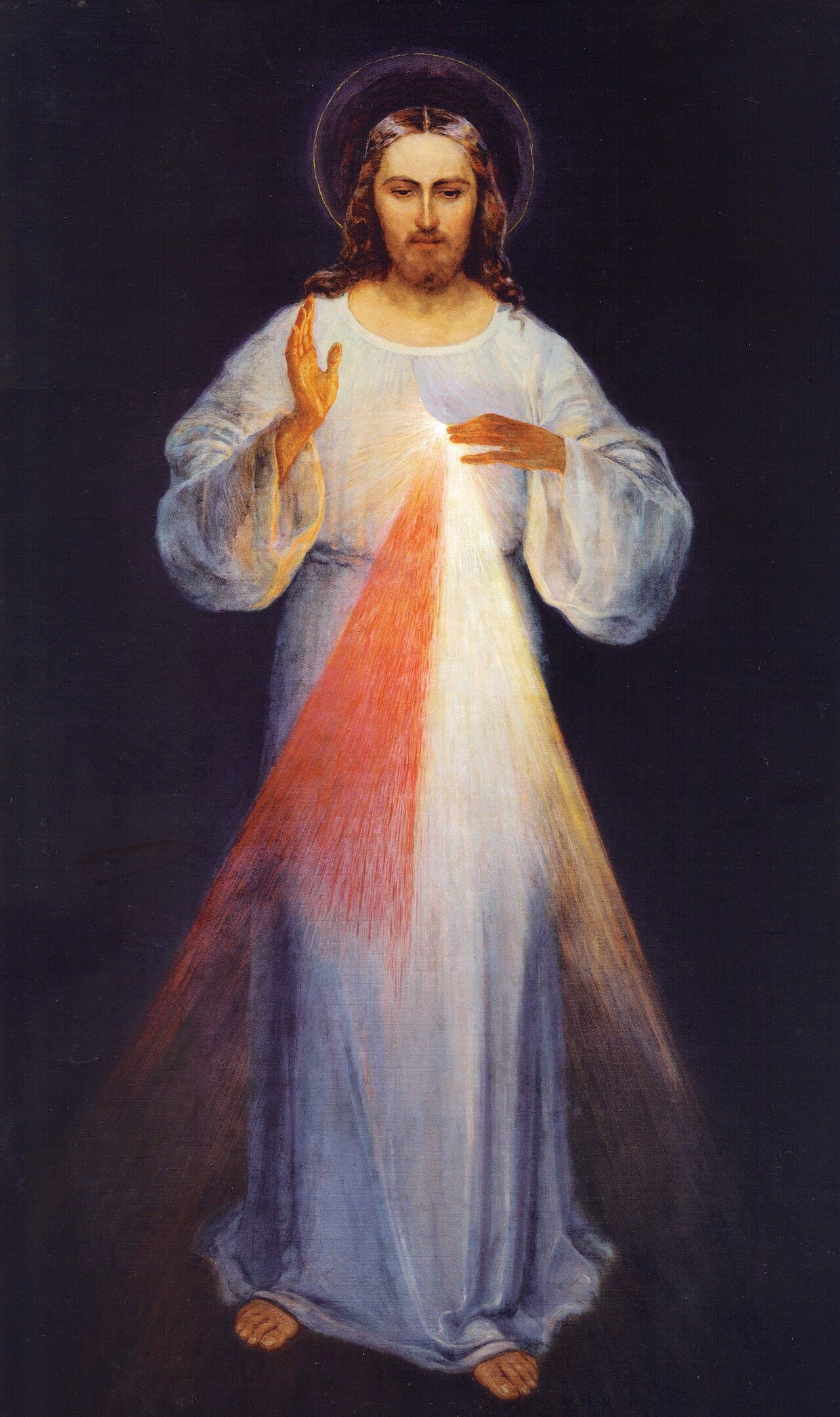 Jesus, I trust in You — Eugeniusz Kazimirowski, 1934